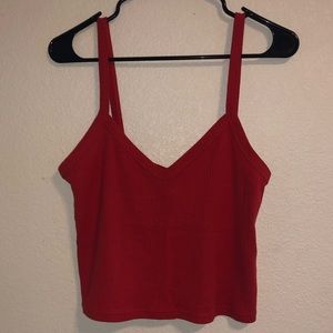 TOPSHOP Skinny Strap Crop Top!